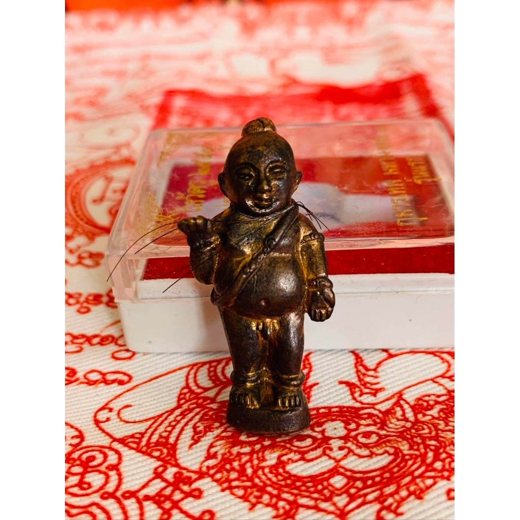 Kuman Thap Amulet - First Edition Sacred Metal Child Deity by Phra Ajarn Prasut for Wealth, Protection & Charisma Enhancement Default Title