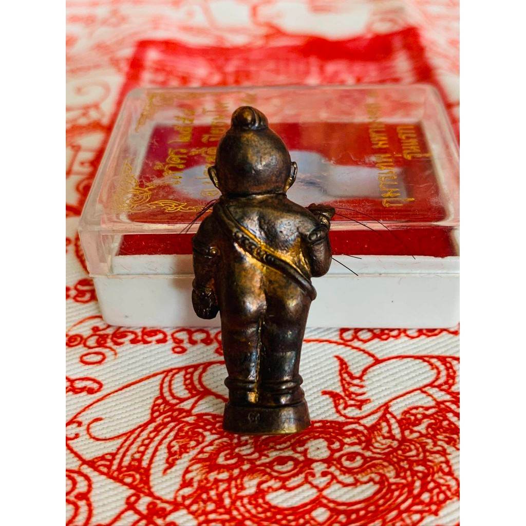 Kuman Thap Amulet - First Edition Sacred Metal Child Deity by Phra Ajarn Prasut for Wealth, Protection & Charisma Enhancement