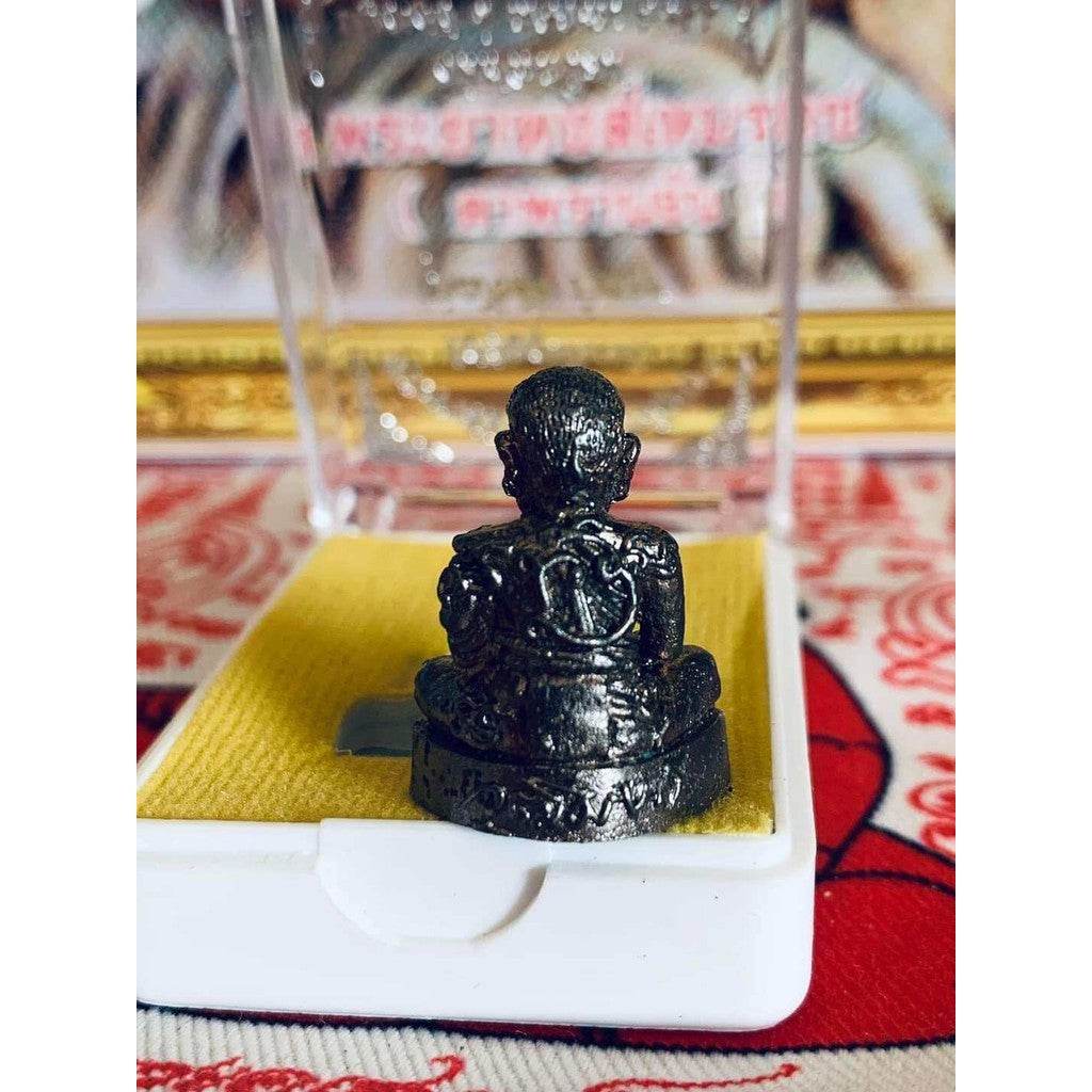 Luang Pu Im Amulet – Cloud Metal Yan Krun O Edition for Wealth, Metta, and Business Success (2023 Limited Blessing Series) - Thai Blessing Co
