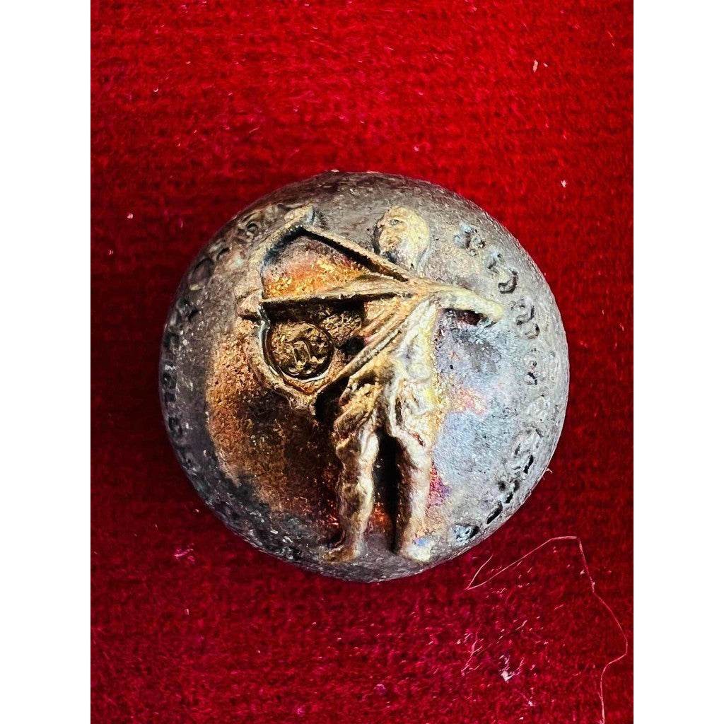 Luk Noo Bandan Sap (Wealth-Awakening Seed) by Luang Phor Kasem, Wat Mamuang Talod | Herbal Sacred Ball with Blackened Surface | Instant Prosperity &amp; Spiritual Precision Inspired by Royal Archery Power - Thai Blessing Co
