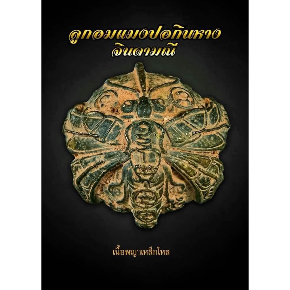 Dragonfly Ouroboros Amulet - Luang Pu Sak Samahito Symbol for Endless Prosperity, Wealth, Love & Protection - Limited Edition Series 2