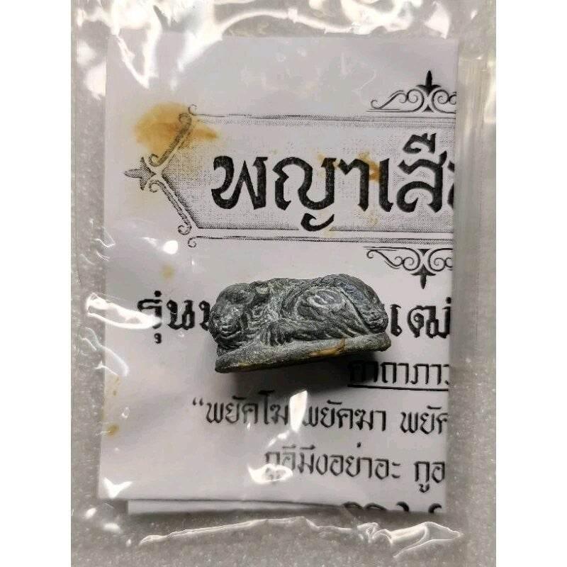 Sleeping Tiger Amulet - Master Tiger Guardian of Gold Cave for Prosperity and Spiritual Protection by Ajarn Nern Doi Default Title