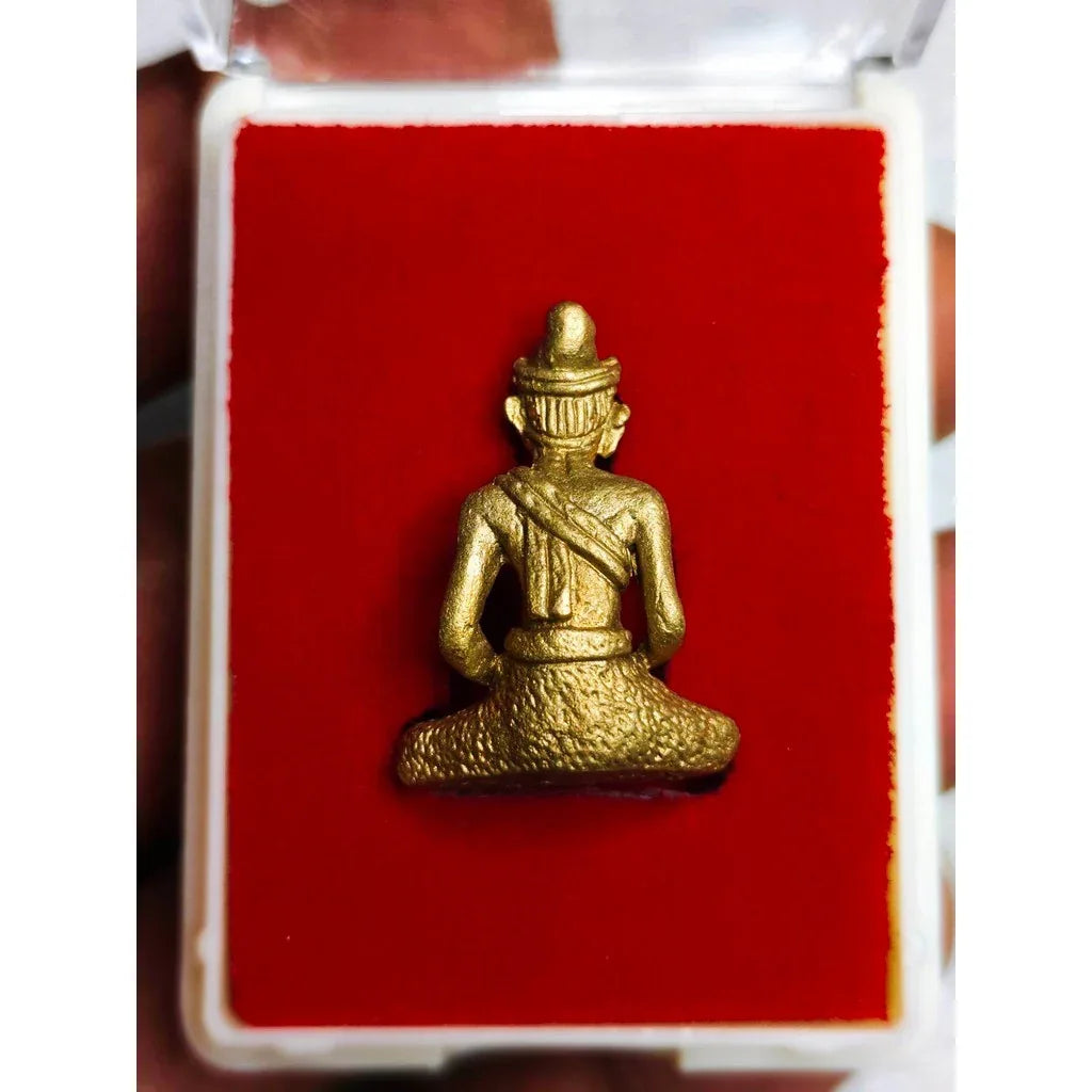 Phra Ruesi Amulet - First Edition by Ajarn Hong, Wat Khao Aor - 79th Birthday Anniversary Limited Edition (2011)