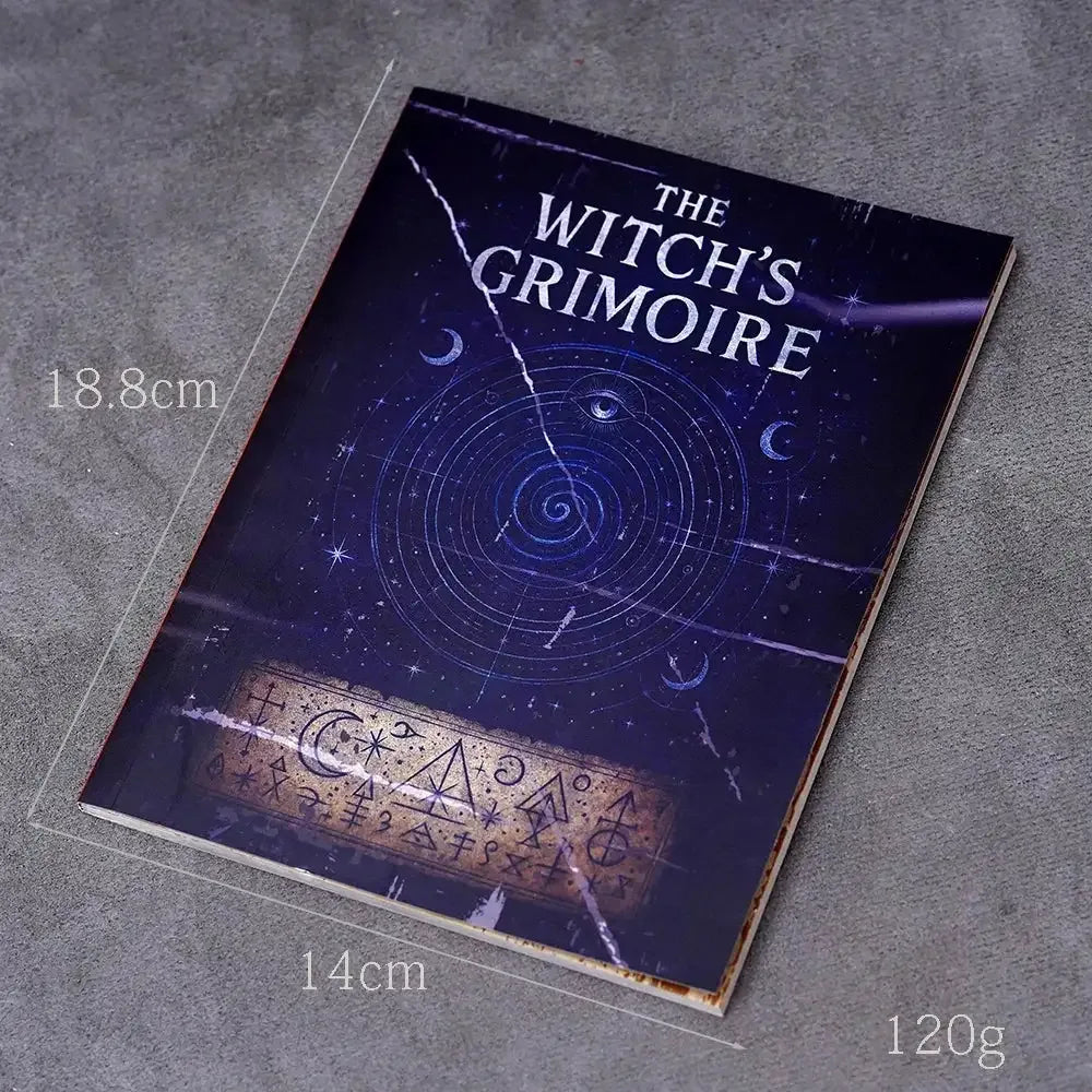 📚 Shadow Book of Magic – 77 Pages of Lunar Lore, Herbal Myths & Gothic Dark Academia Witchcraft