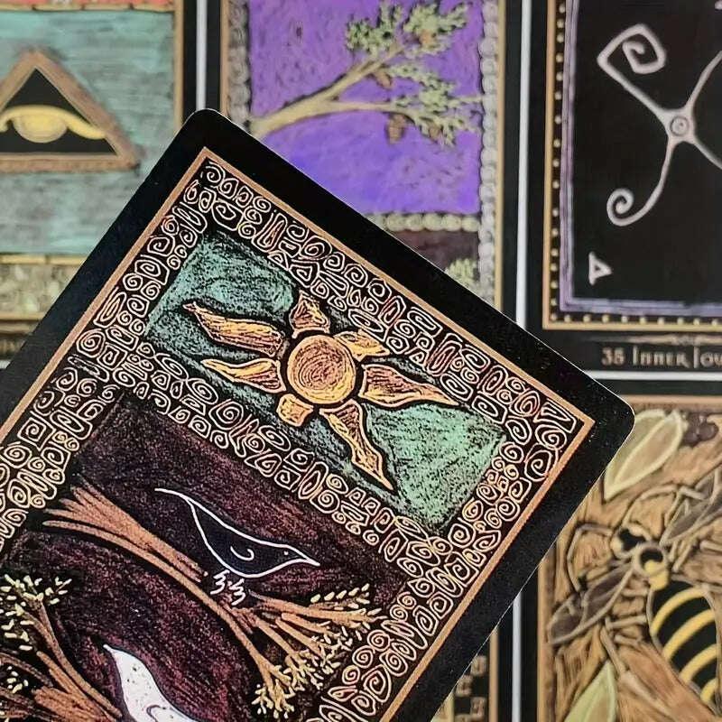 🔮 Shamanic Oracle Cards – English Version Tarot Board Game for Parties