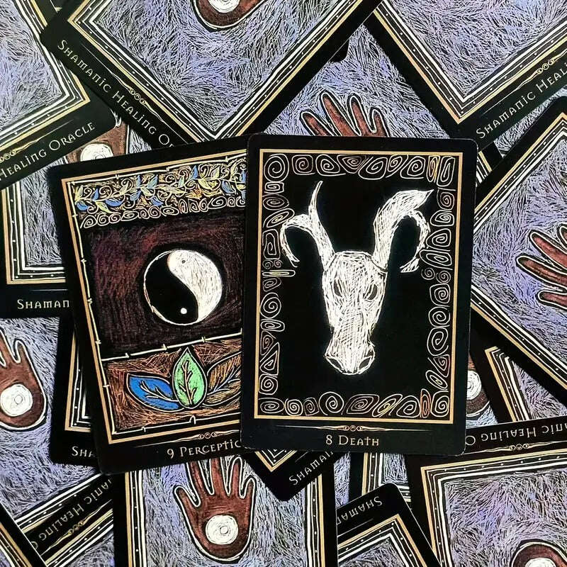 🔮 Shamanic Oracle Cards – English Version Tarot Board Game for Parties