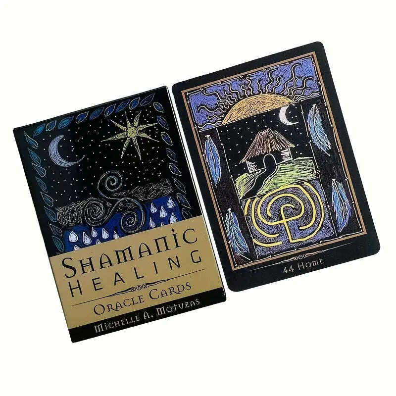 🔮 Shamanic Oracle Cards – English Version Tarot Board Game for Parties