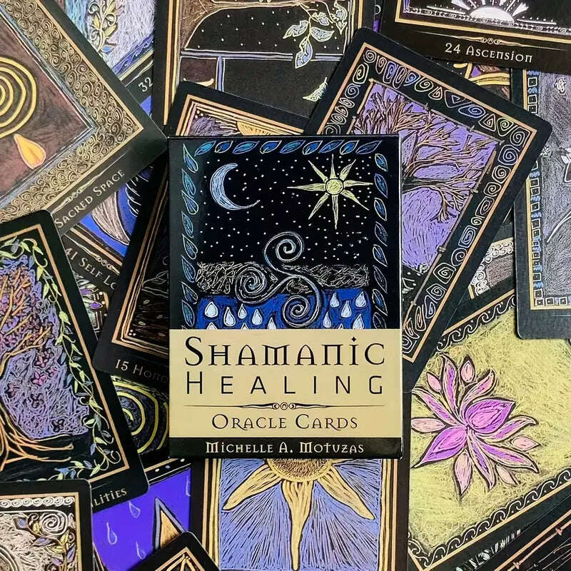 🔮 Shamanic Oracle Cards – English Version Tarot Board Game for Parties