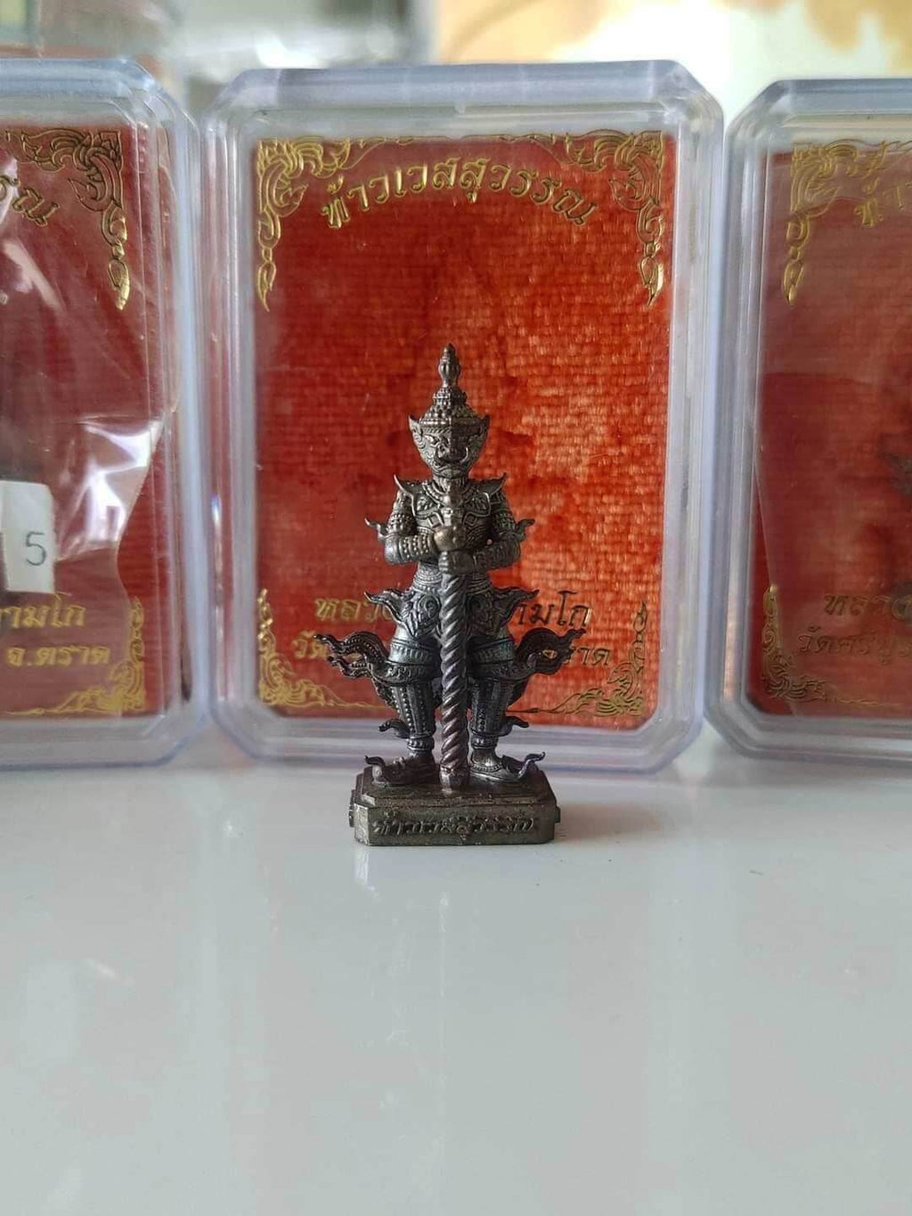 Thao Wessuwan Statue - Limited Edition Sacred Thai Amulet for Wealth & Fortune