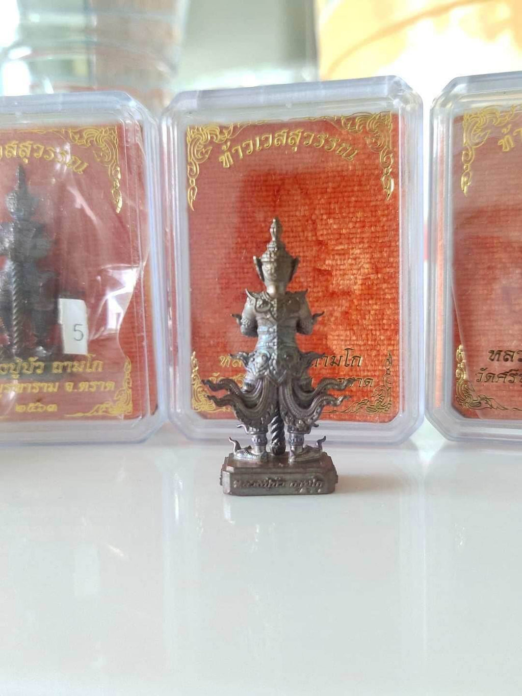 Thao Wessuwan Statue - Limited Edition Sacred Thai Amulet for Wealth & Fortune