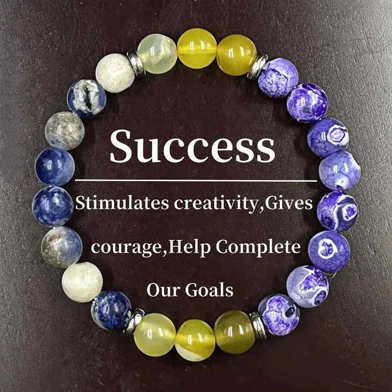 ✨ Simple Natural Stone Bracelet – Fashion Beaded Jewelry for Women and Men – Versatile and Exquisite Accessories & Gifts A5