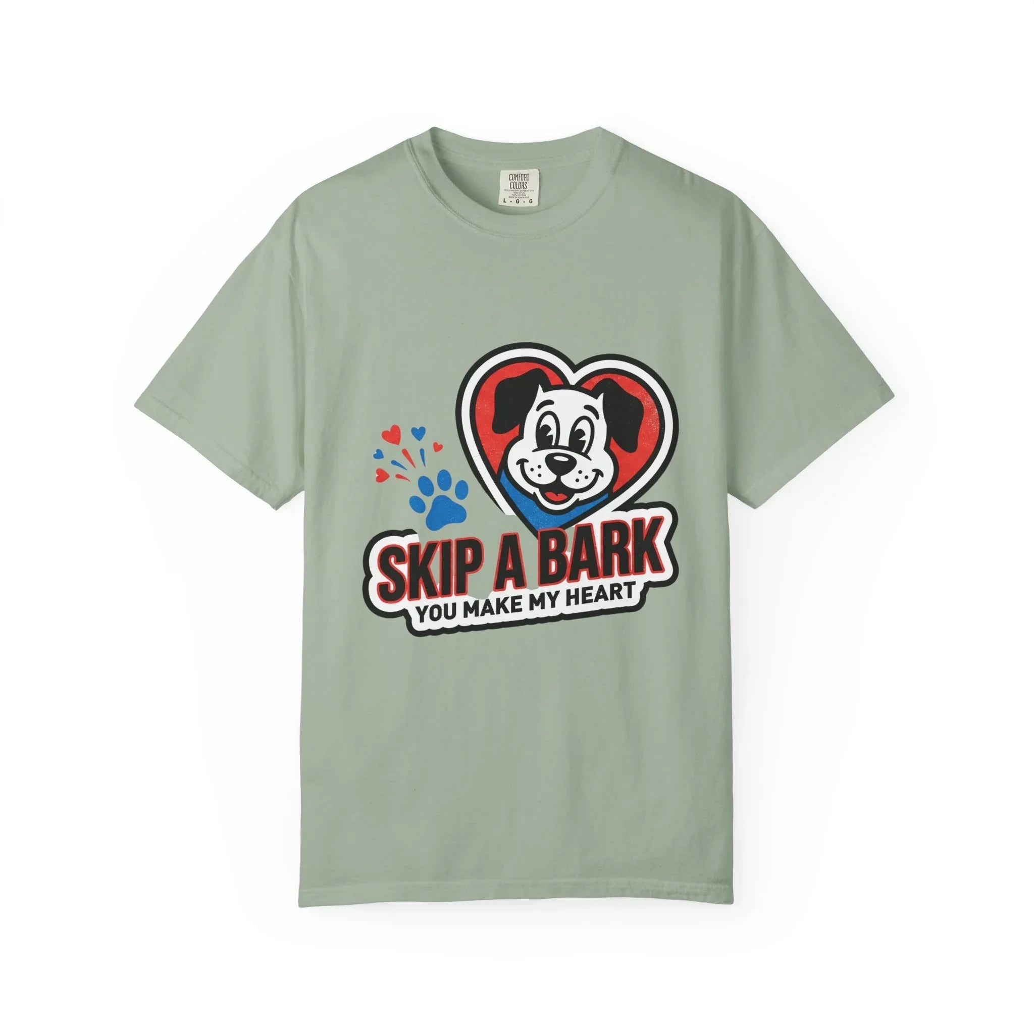 Skip A Bark You Make My Heart Shirt, Cute Dog Pun T-Shirt, Vintage Dog Badge Tee, Pet Parent Gift, Dog Mom Dog Dad Bay