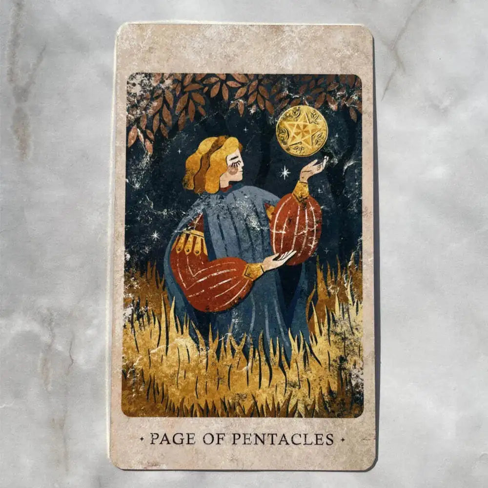 Solar Kingdom Tarot Deck – 86 Pcs Magical Journey & Cosmic Insight Divination Cards | Compact 12 x 7 cm | Unique Indie Tarot in Rigid Box