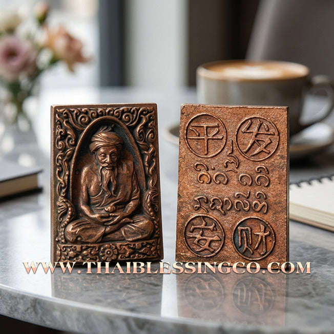 ✨ 🧘 Sovereign of Fivefold Fortune: Ruesi Benja Maha Choke "The Ascetic Master" by Luang Phor Chamnan (2015) – Sacred Samrit Bronze, Divine Wisdom, & Supreme Prosperity ✨ 🧘