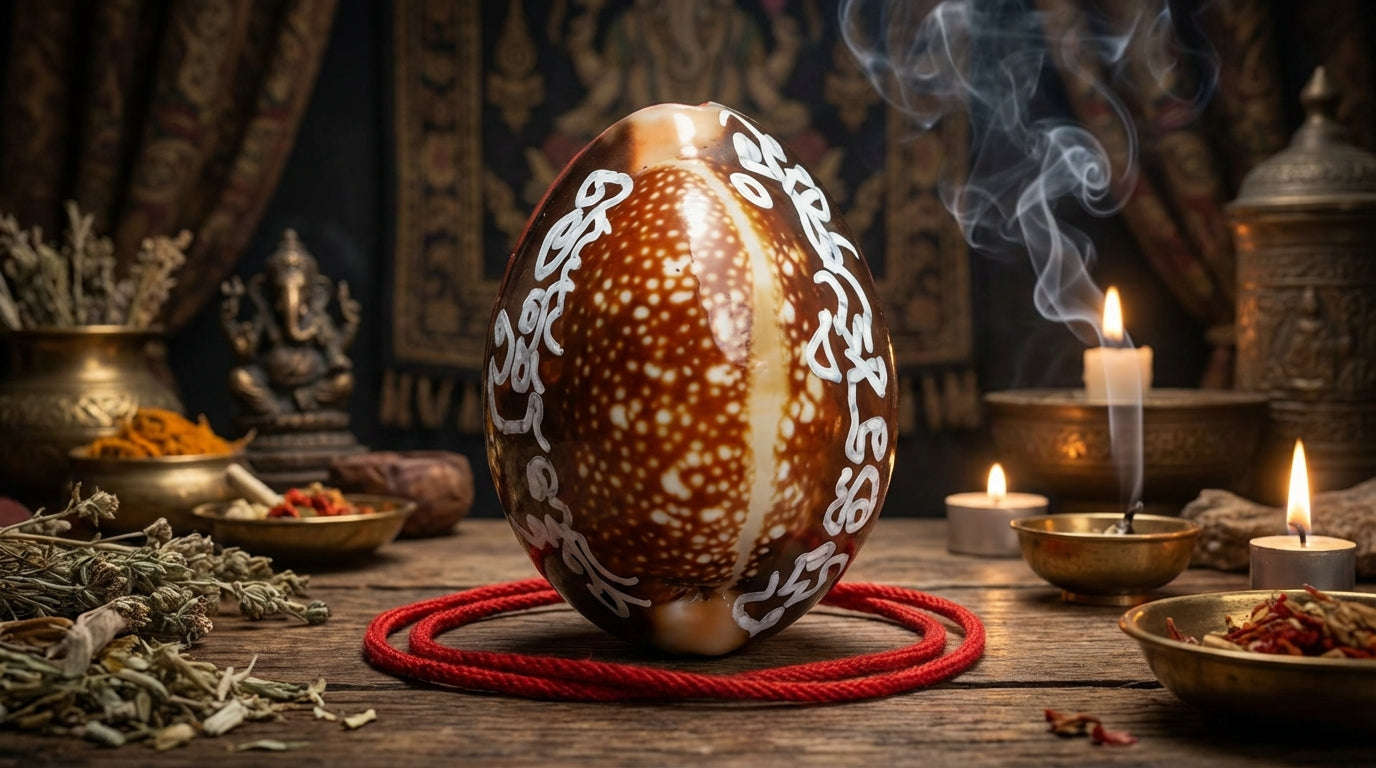 ✨ Sovereign Vessuwan Millionaire Bia Gae: The Ultimate Evil-Shielding & Wealth-Commanding Sacred Cowrie (Luang Pu Tha Edition B.E. 2565)
