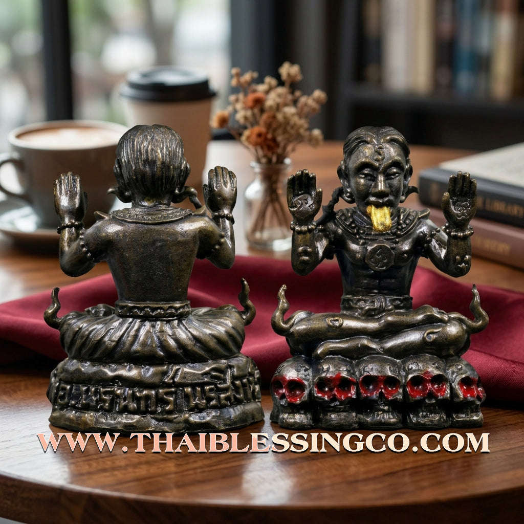 ✨ Sovereign Voice of Command: Authentic Lanna "Phaya Khao Kham" (Golden Horned Lord) Sacred Alchemical Metal Talisman by Arjan Narin Norasing – The Ancient Masterpiece for Persuasion, Destiny Flipping, and Absolute Authority ✨