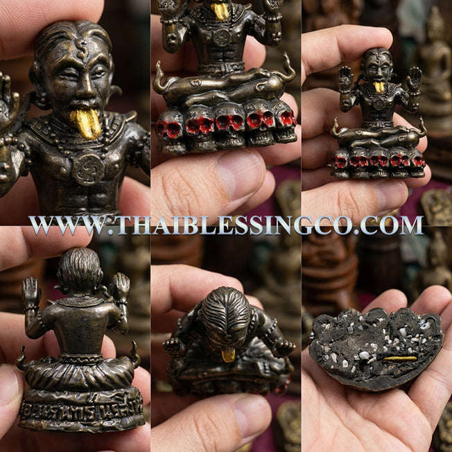 ✨ Sovereign Voice of Command: Authentic Lanna "Phaya Khao Kham" (Golden Horned Lord) Sacred Alchemical Metal Talisman by Arjan Narin Norasing – The Ancient Masterpiece for Persuasion, Destiny Flipping, and Absolute Authority ✨