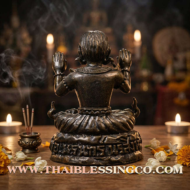 ✨ Sovereign Voice of Command: Authentic Lanna "Phaya Khao Kham" (Golden Horned Lord) Sacred Alchemical Metal Talisman by Arjan Narin Norasing – The Ancient Masterpiece for Persuasion, Destiny Flipping, and Absolute Authority ✨