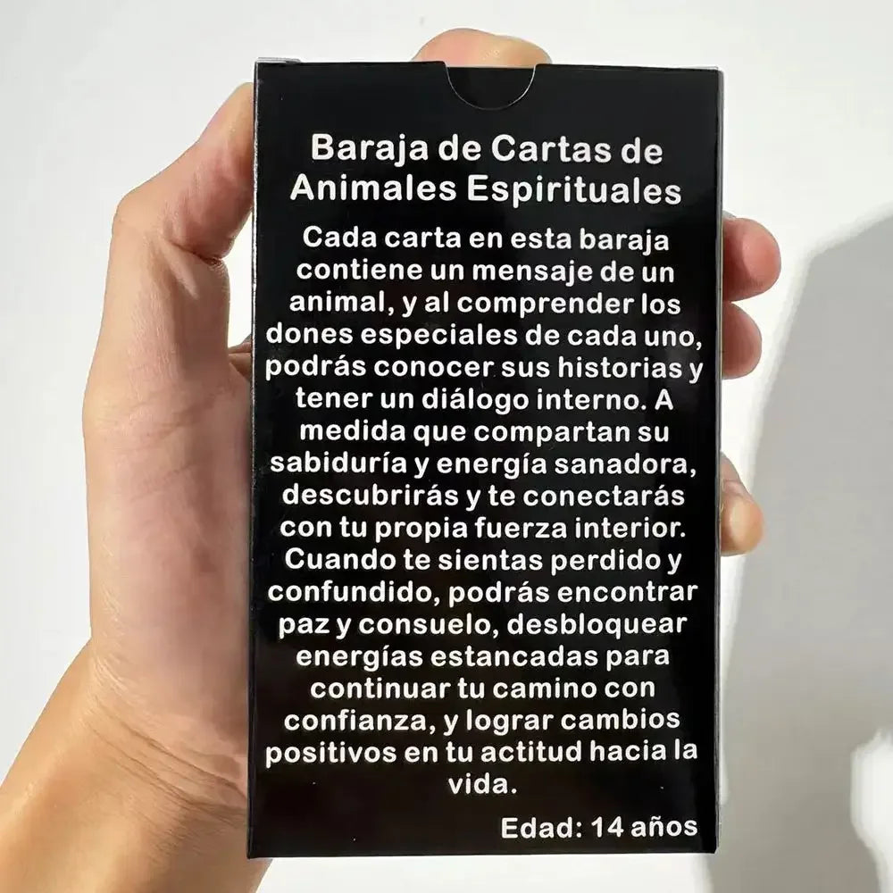 🔮 Spanish Animals Tarot Deck – Spirit Animals Oracle Cards with Animal Messages, Designed for Beginners and Experts Alike