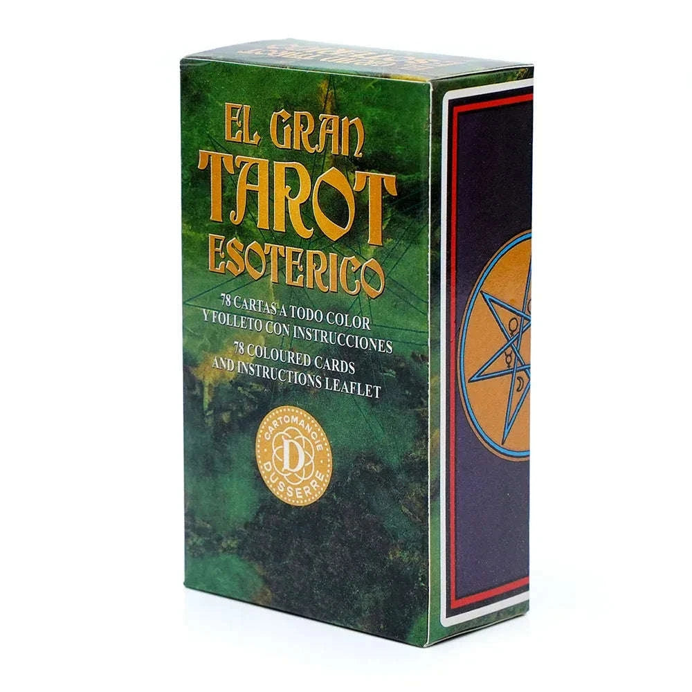 ☀️ Spanish Esoteric Tarot Deck with Included Instructions | El Sol﻿ Design | Divination Cards for Spiritual Readings