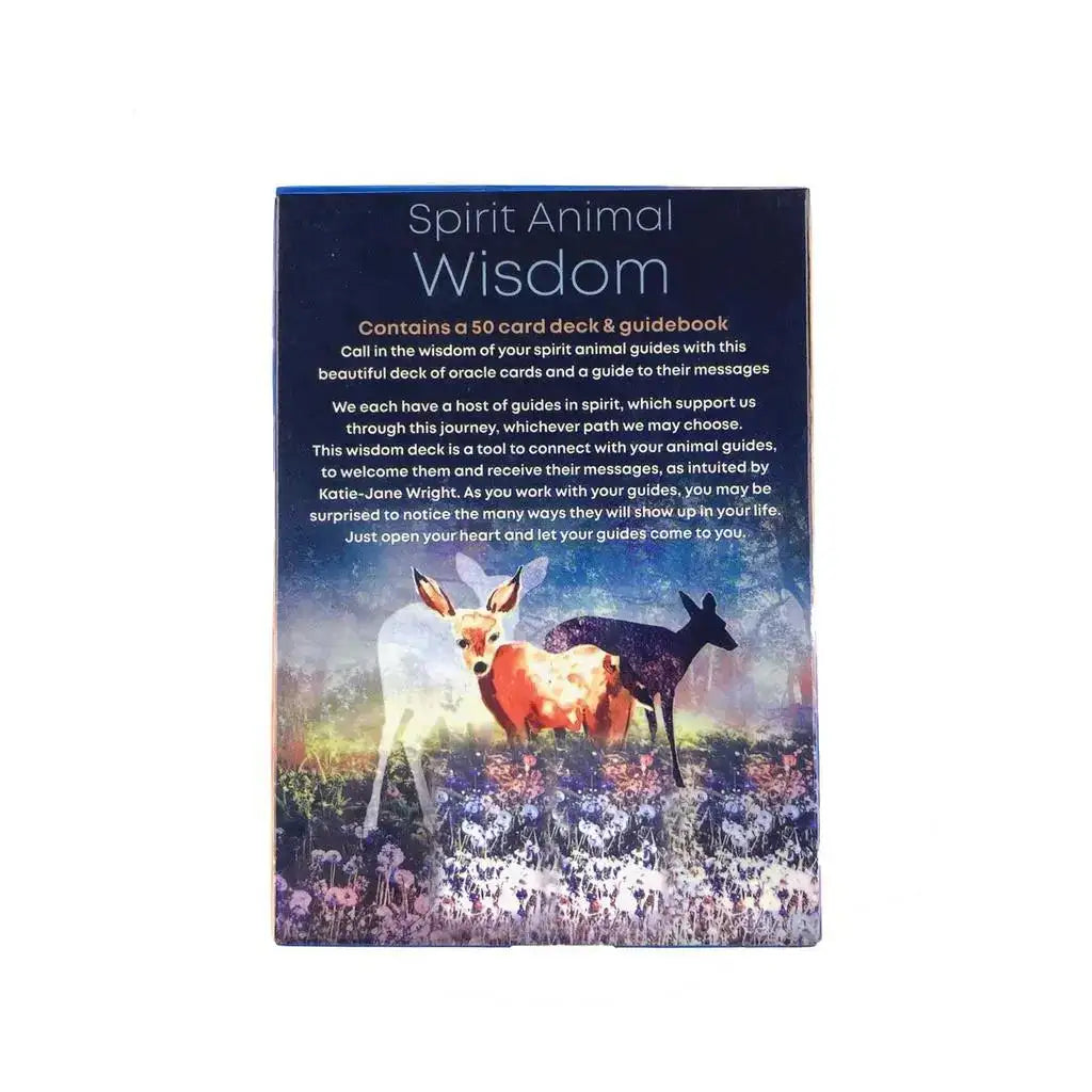 Spirit Animal Wisdom Oracle Cards – Inspiring Deck for Leisure, Party Games, Fortune Telling & Prophecy