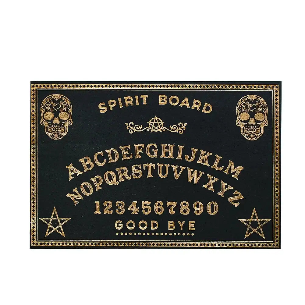 🔮 Spirit Talking Board Set – Wooden Pendulum Divination Dowsing Board for Wiccan Magic & Tarot Display