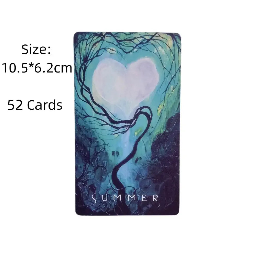 🌑Spirits Shadows Tarot Card Unknown Spirit Deck Tarot Oracle Cards Deck Card Mysterious Divination Game Family Party Board Game