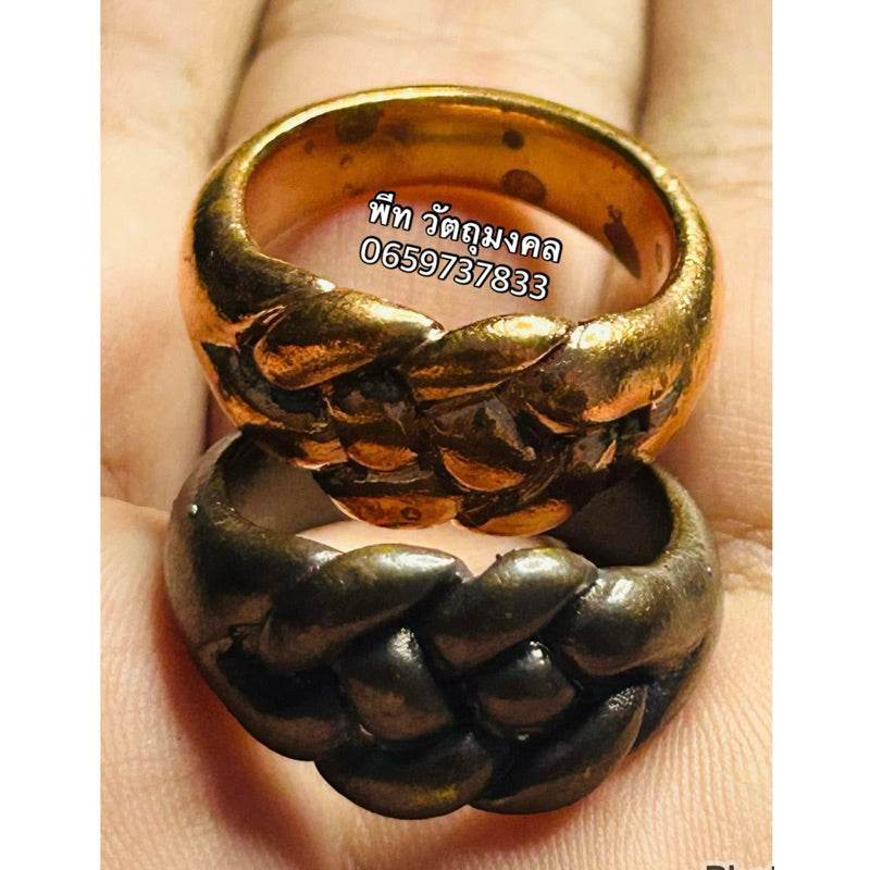 Spiritual Power Finger Ring - Unique Thai Bracelet for Boosting Personal Energy