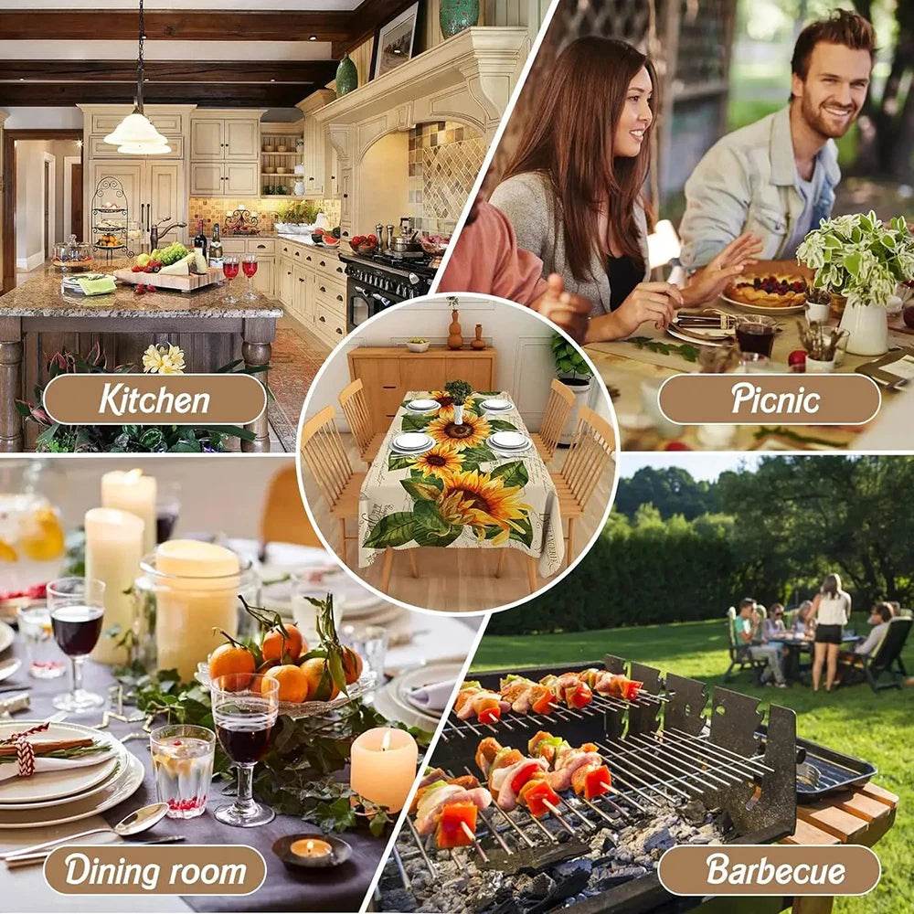 Halloween Ouija Tablecloth for Spooky Decor - Premium Quality Print