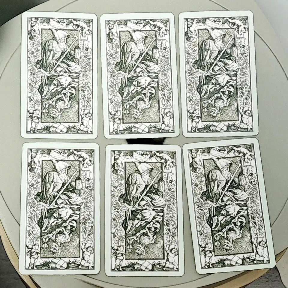 Standard Tarot Deck Cards – 10.3 x 6 cm (4 x 2.4 inches) | Perfect Size for Detailed Artwork and Comfortable Shuffling