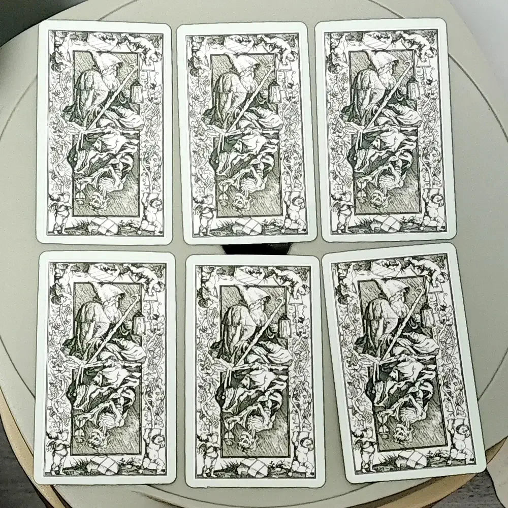 Standard Tarot Deck Cards – 10.3 x 6 cm (4 x 2.4 inches) | Perfect Size for Detailed Artwork and Comfortable Shuffling Default Title