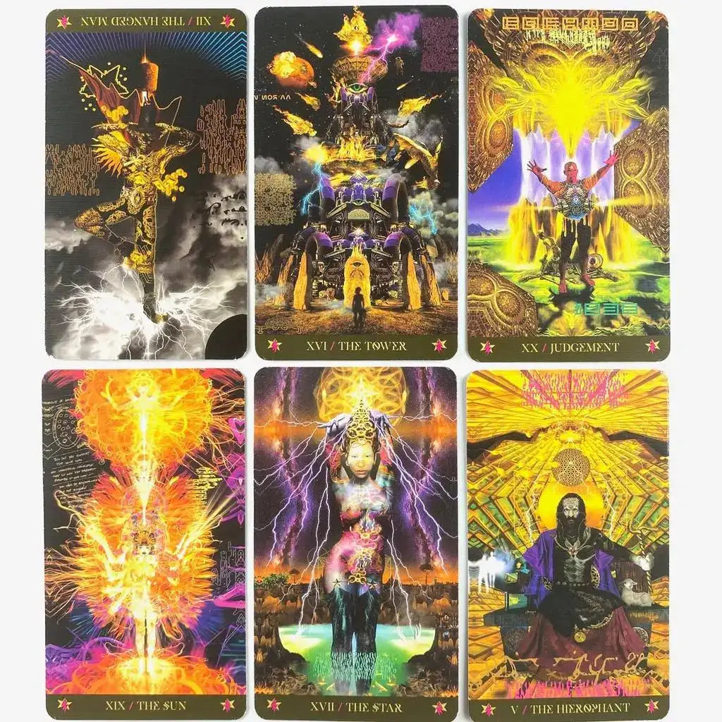 🎴 Starman Tarot Deck – Party Divination Board Game in English