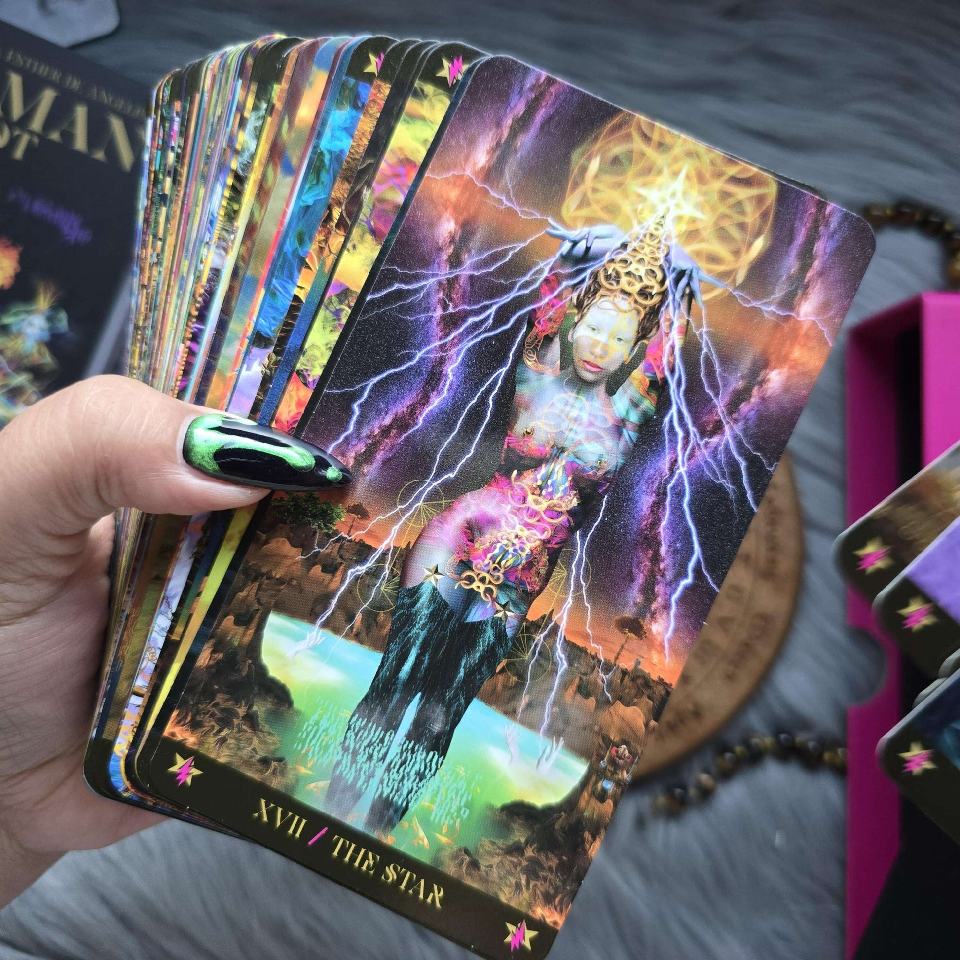 🎴 Starman Tarot Deck – Party Divination Board Game in English