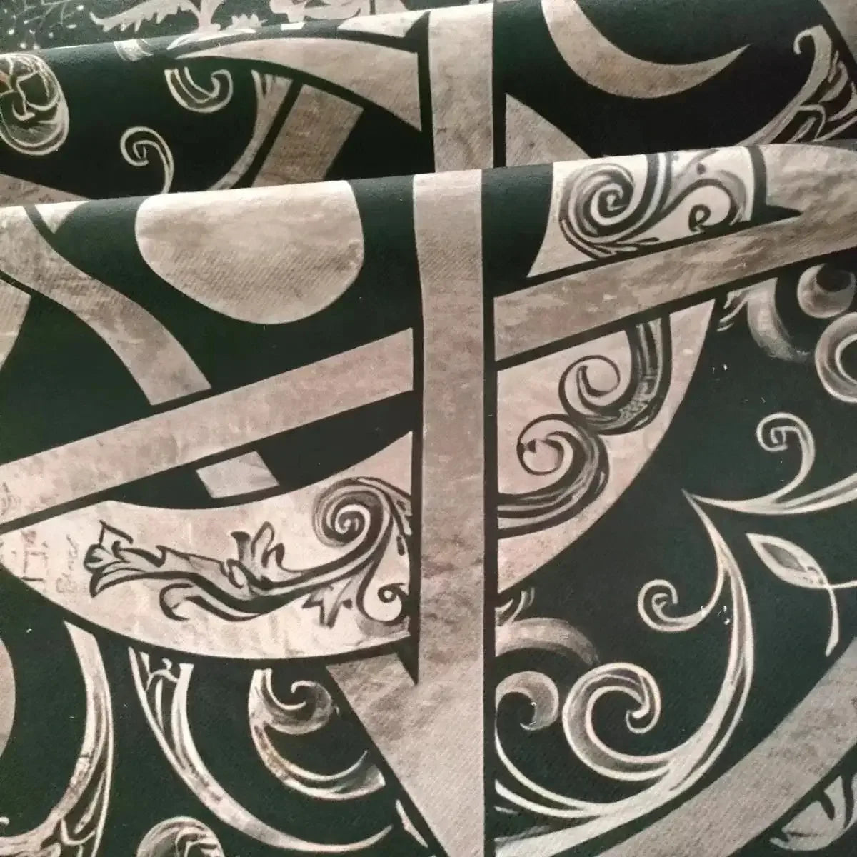 🌙 Starry Constellations Tarot Tablecloth – Elegant Moon & Starry Sky Altar Cloth for Tarot, Astrology, and Witchcraft