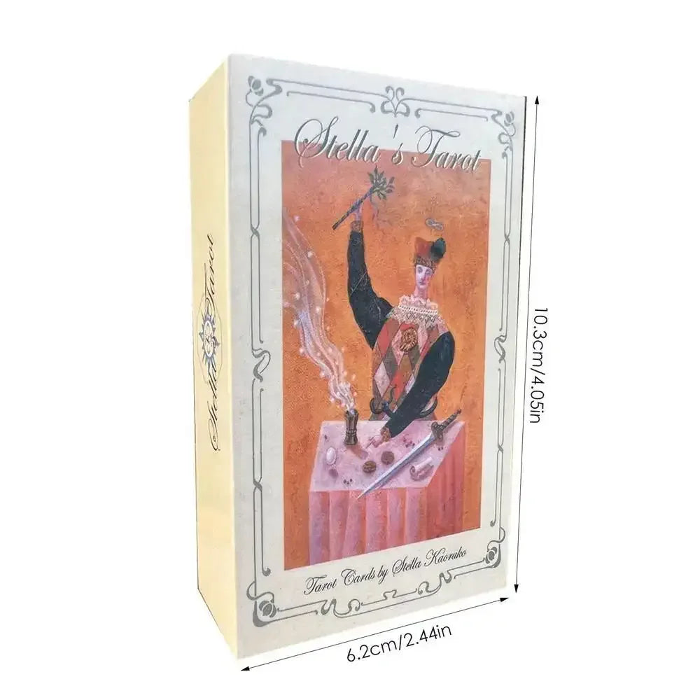 🃏 Stella's Tarot Rider Oracle Deck – English Poker-Size Tarot & Oracle Cards for Divination, Romance & Board Games