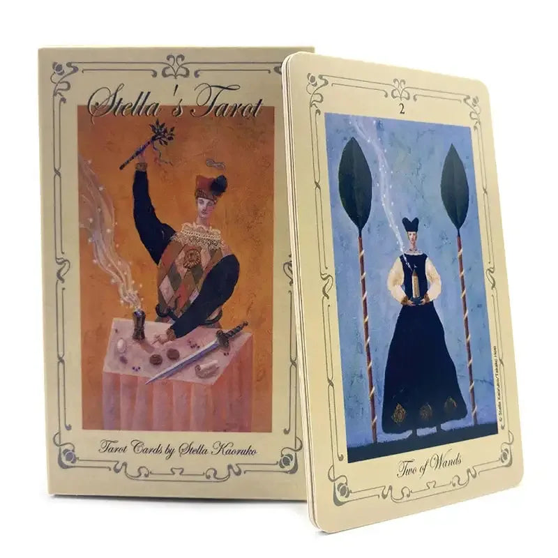 🃏 Stella's Tarot Rider Oracle Deck – English Poker-Size Tarot & Oracle Cards for Divination, Romance & Board Games