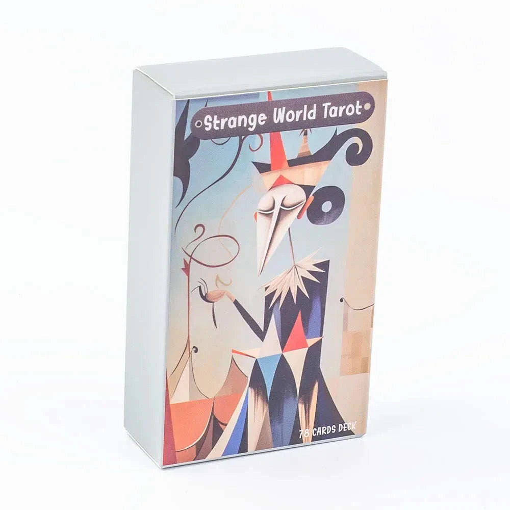 Strange World Tarot Deck - 78-Card Deck for Fate Divination, Fortune Telling & Party Board Game (10.4 × 6 cm)