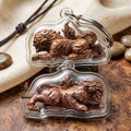 Suea Yen Thai Amulet Protection talisman good luck charm spiritual jewelry Sacred Lanna Weretiger Raw Wild Copper Metallurgy & Sovereign Authority