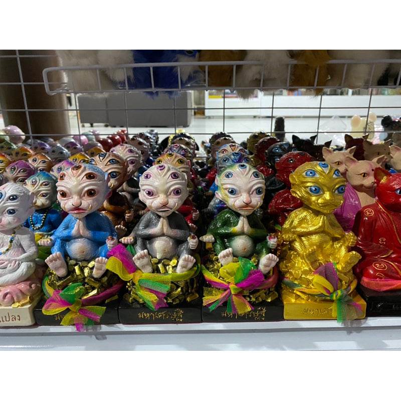 Suphanburi Spiritual Talisman Figurines for Enhanced Protection and Prosperity