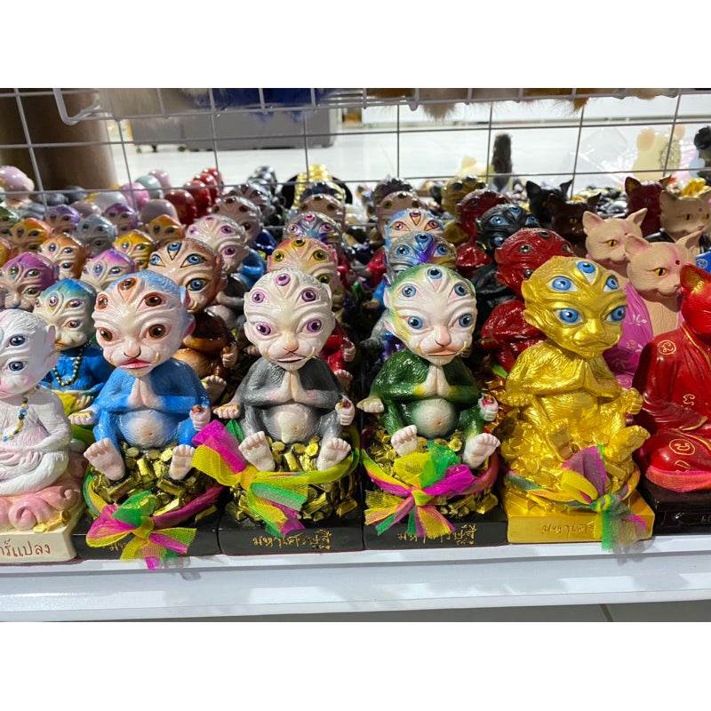Suphanburi Spiritual Talisman Figurines for Enhanced Protection and Prosperity