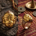 Supreme Ajarn Subin Na Na Thong "Phaya Si Hu Ha Ta" Sacred Bronze & Gold-Face Adjustable Ring - BE 2556 (Master Wealth & Protection Edition) Thai Blessing Co By RURUECHA
