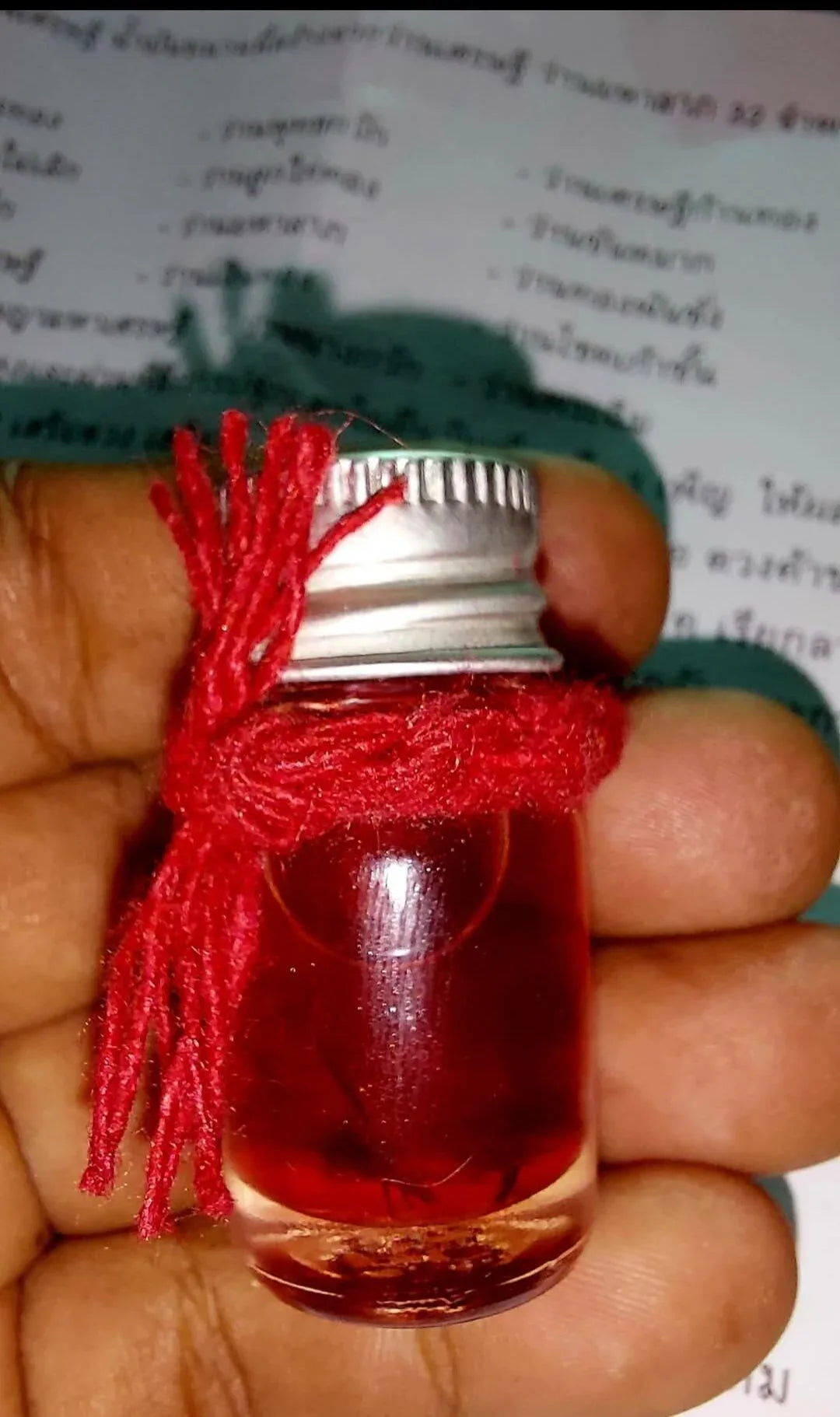 Supreme Charm Oil for Luck Maha Saneh Sarika Setthi Oil by Ajarn Sitthichai - Attract Prosperity and Success