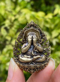 Supreme Fortune and Protection Thai Phra Pidta Amulet for Prosperity and Safety Default Title