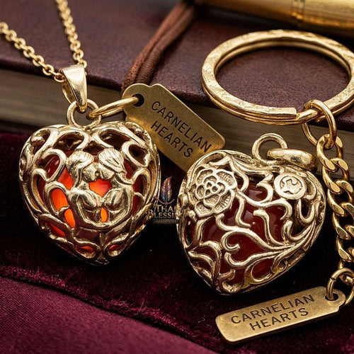 Supreme Luang Pu Som "Hua Jai In Khu" (Heart-Shaped Paired In Koo) Love & Wealth Talisman - Wat Wang Phae 2017 (Master Metta Edition) Thai Blessing Co By RURUECHA