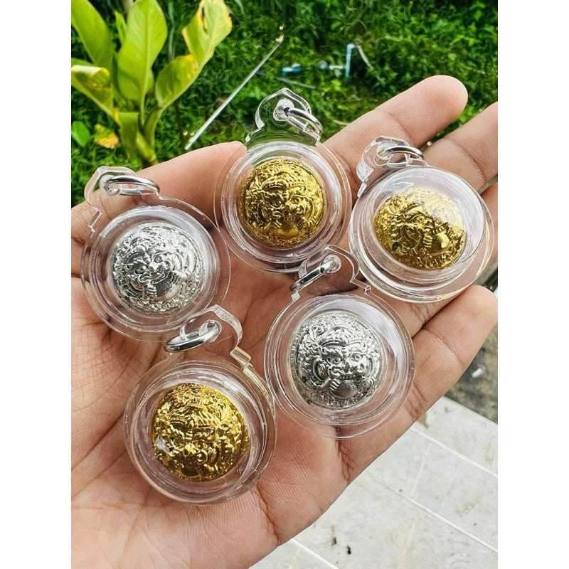 Supreme Mercury Amulet - First Edition Khao Or Rahu & Hanuman Unity Talisman for Ultimate Protection, Spiritual Alertness, and Fast Fortune Boost