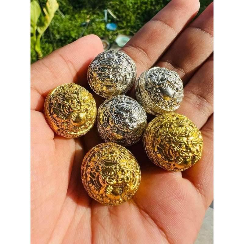 Supreme Mercury Amulet - First Edition Khao Or Rahu & Hanuman Unity Talisman for Ultimate Protection, Spiritual Alertness, and Fast Fortune Boost