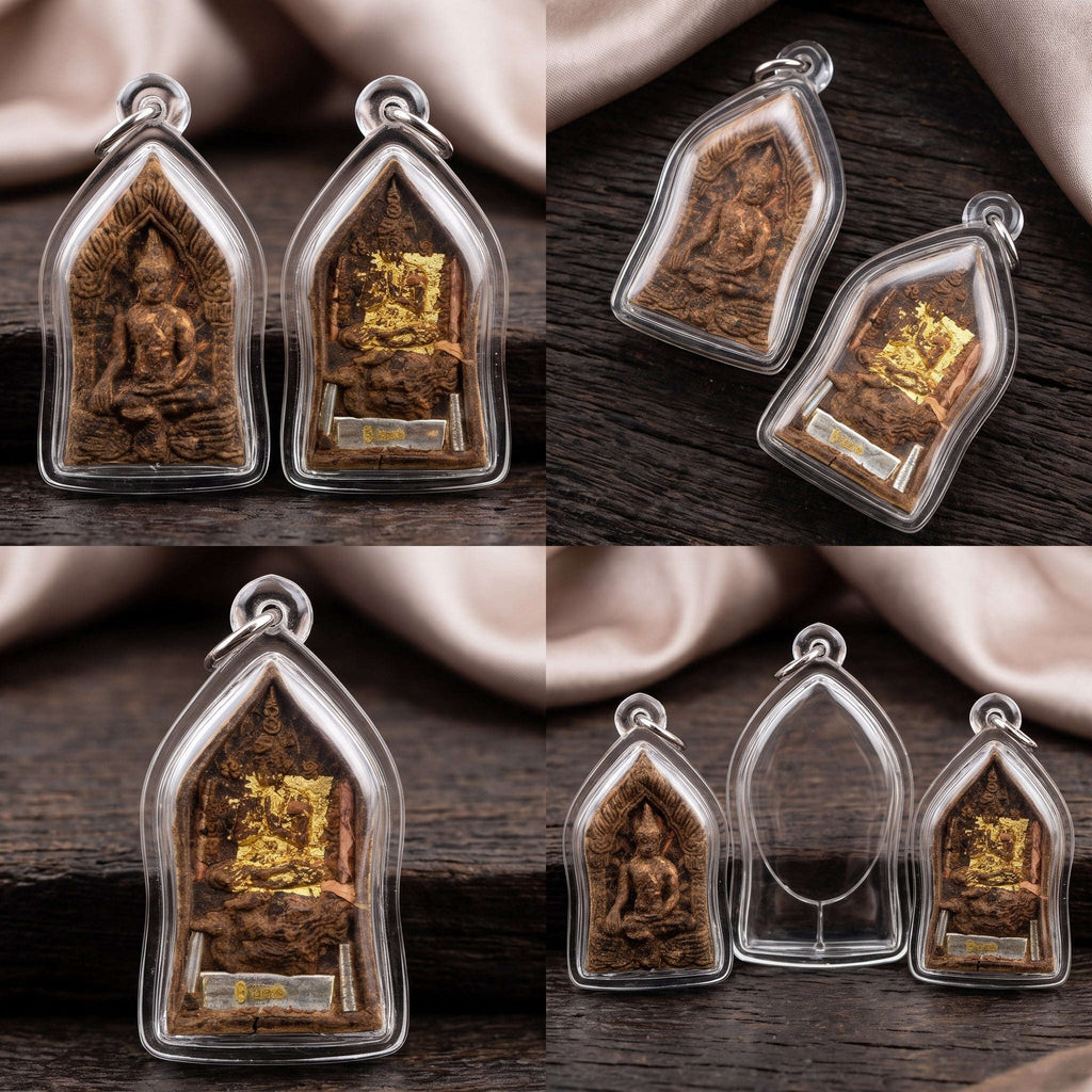 Supreme Metta Mahaniyom & Irresistible Personal Magnetism Sacred Khun Phaen Hong Ron (Soaring Swan) Master-Edition Pure Seduction Herb Powder Luang Pu In Wat Nong Mek Surin 2013 Thai Amulet Collectible Thai Blessing Co By RURUECHA