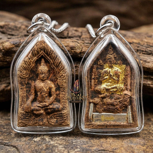 Supreme Metta Mahaniyom & Irresistible Personal Magnetism Sacred Khun Phaen Hong Ron (Soaring Swan) Master-Edition Pure Seduction Herb Powder Luang Pu In Wat Nong Mek Surin 2013 Thai Amulet Collectible Thai Blessing Co By RURUECHA