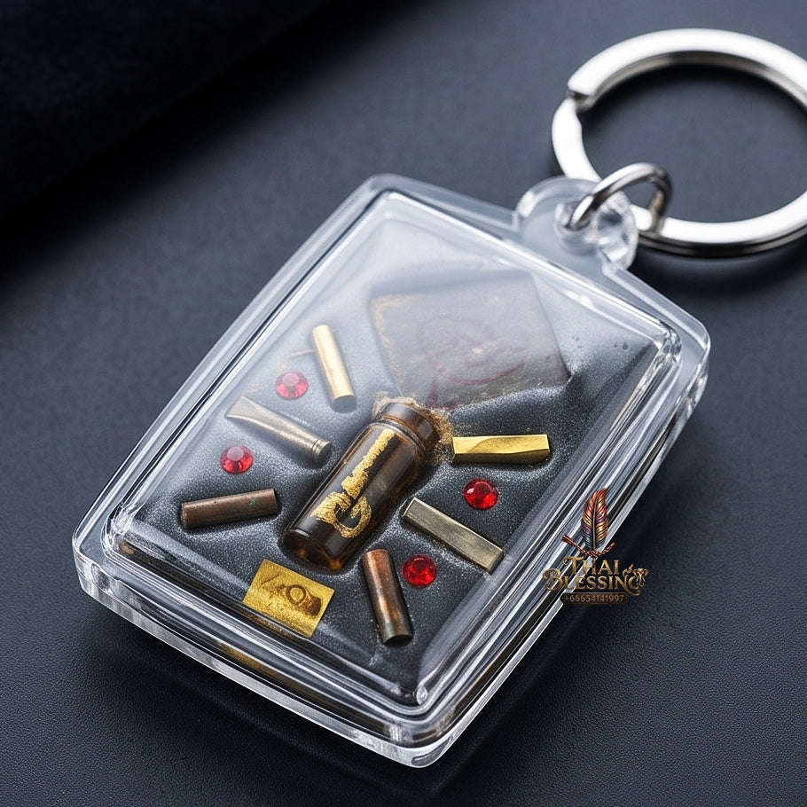 Supreme Nang Phaya Ngu (Snake Queen) Sacred Attraction Oil Locket - Ajarn Weerathep Yannakhru Prasit 2013 (Master Edition) Thai Blessing Co By RURUECHA