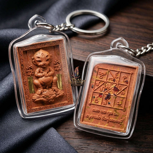 Supreme Phaya Si Hu Ha Ta "Sacred Relic Stone Powder & Gemstones" Amulet - Khru Ba Tao Wat Thung Setthi (Wat Ubosot Ban Lao) 2025 (Master Relic Edition) Thai Blessing Co By RURUECHA